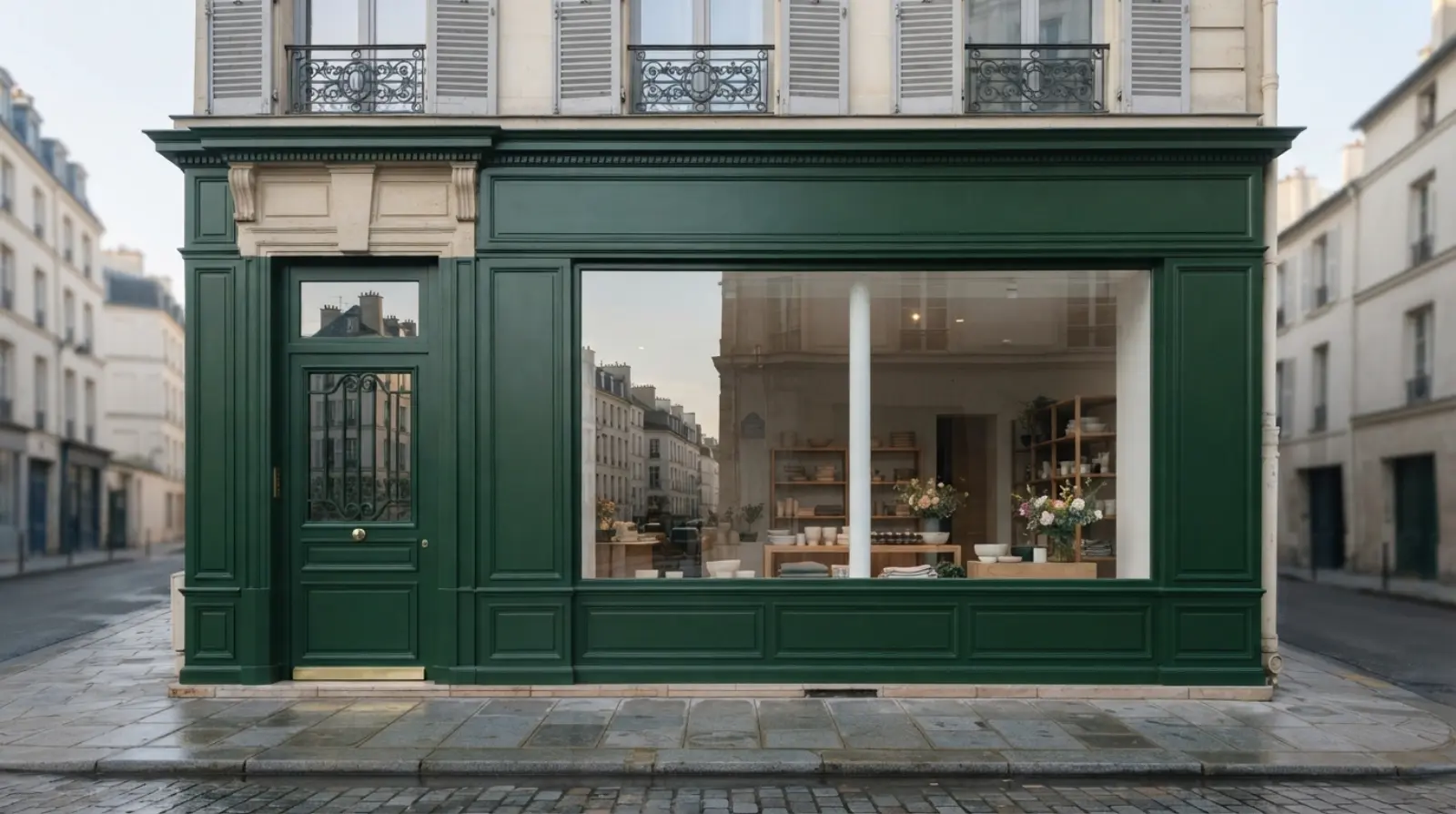Service : Devanture de magasin
